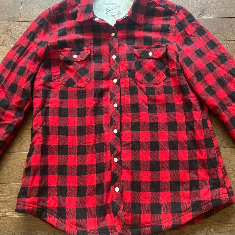 🍁50% OFF🍁 BC Clothing Lined Button Up Shirt - Picture 4 of 10
